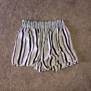 Colorful Striped Shorts